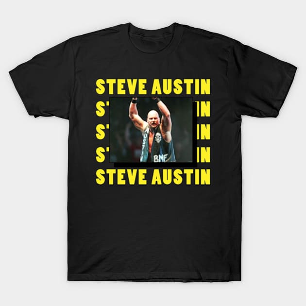 Retro Austin T-Shirt by Tiru Store 